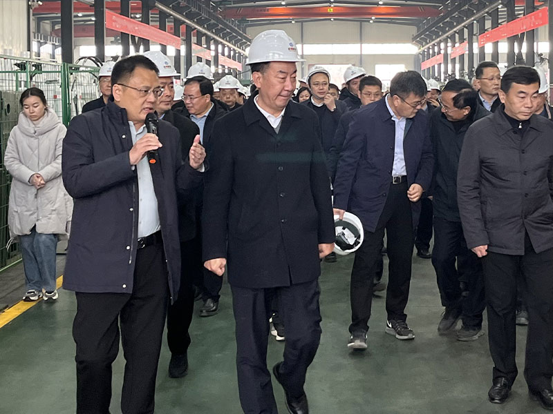 Leaders from the Taishan District visited the company for inspection and guidance.